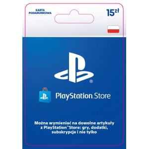 KE-karteczki z eurodziurą "SONY ESD PlayStation Store 15zł" nowe