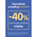 BK-infa pion A4 "-40% na drugą, tańszą książkę"