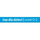 TDD-listwy regałowe krótkie "Top dla dzieci wiek 0-2"