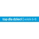 TDD-listwy regałowe krótkie "Top dla dzieci wiek 6-8"