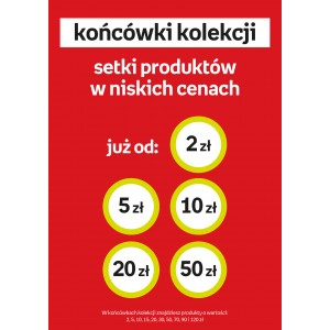 KK-infa pion A3 dwustronne "Końcówki kolekcji"