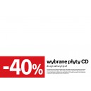 WPCD40-infa poziom A4 "Wybrane płyty CD -40% drugi, tańszy tytuł"