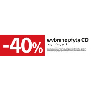 WPCD40-wsuwki dla FSv2 "Wybrane płyty CD -40% drugi, tańszy tytuł"