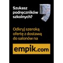 ECN-infa pion A4 "Szukasz podręcznikow szkolnych?"