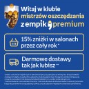 WKMO-wobblery "Witaj w klubie mistrzów oszczędzania 15% zniżki w salonach przez cały rok"